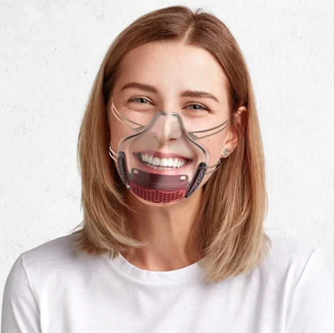 TheClearMask™ Wiederverwendbarer Gesichtsschutz