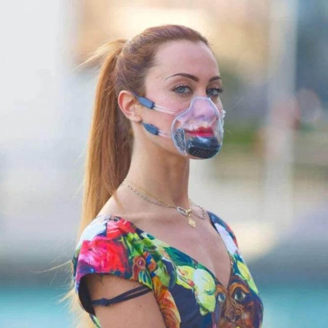 TheClearMask™ Wiederverwendbarer Gesichtsschutz