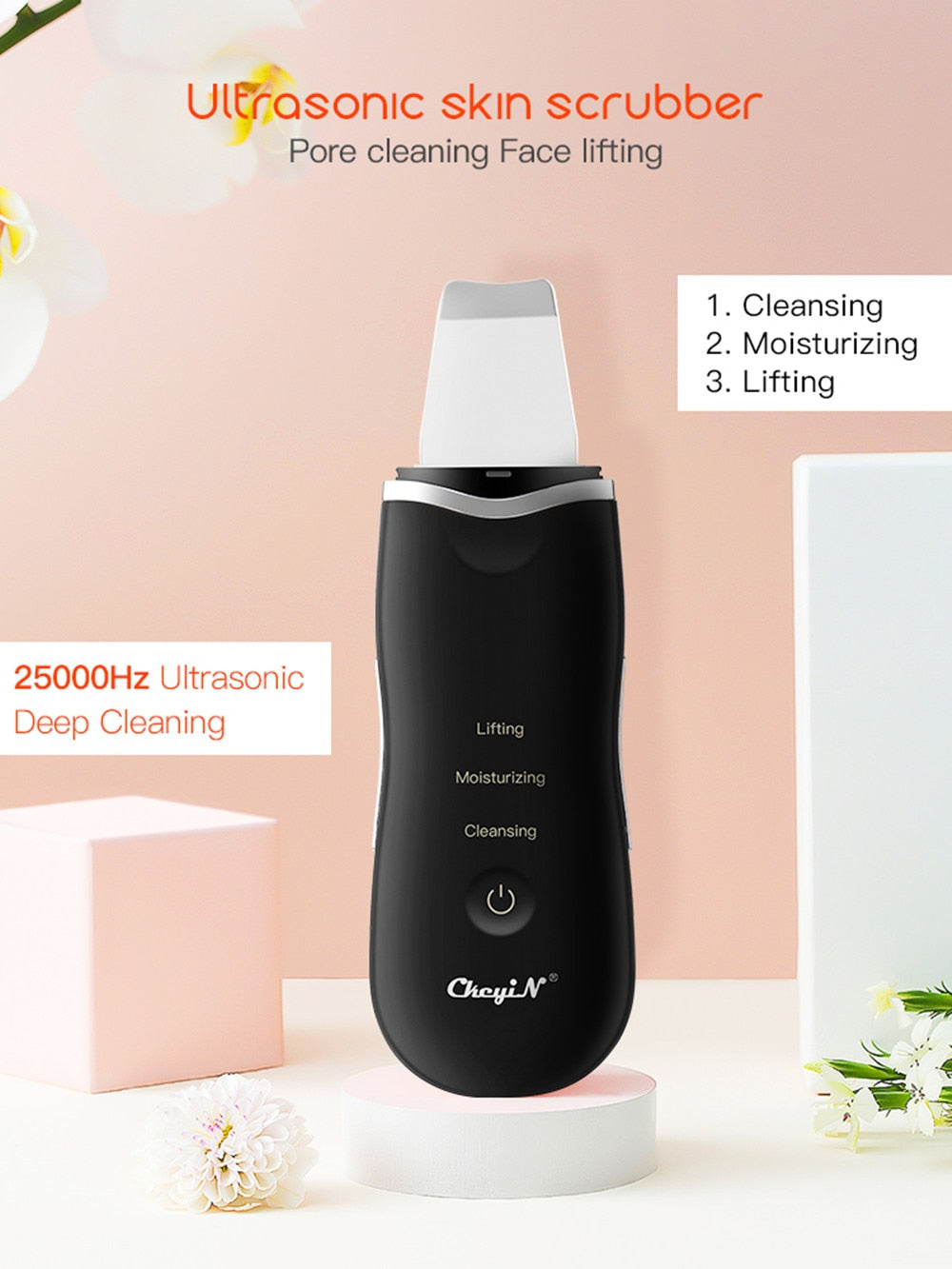 Professioneller Ultraschall-Gesichtshautpeeling