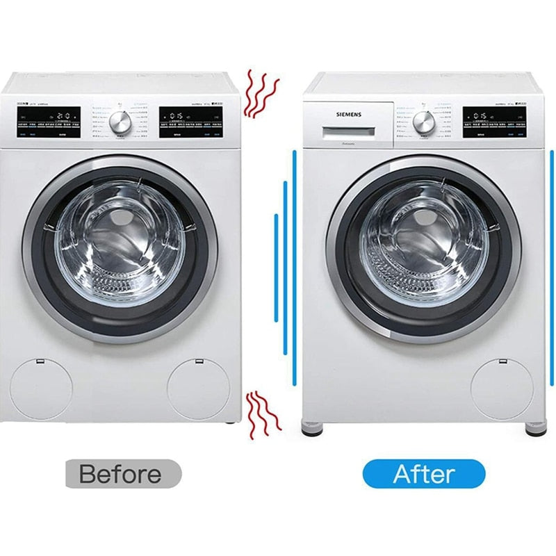 WasherPads – Stoß- und Geräuschdämpfer.