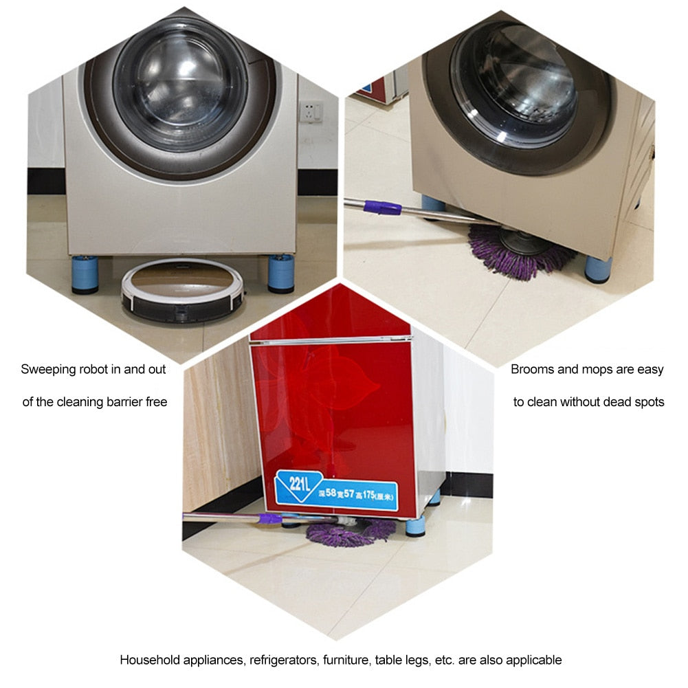 WasherPads – Stoß- und Geräuschdämpfer.