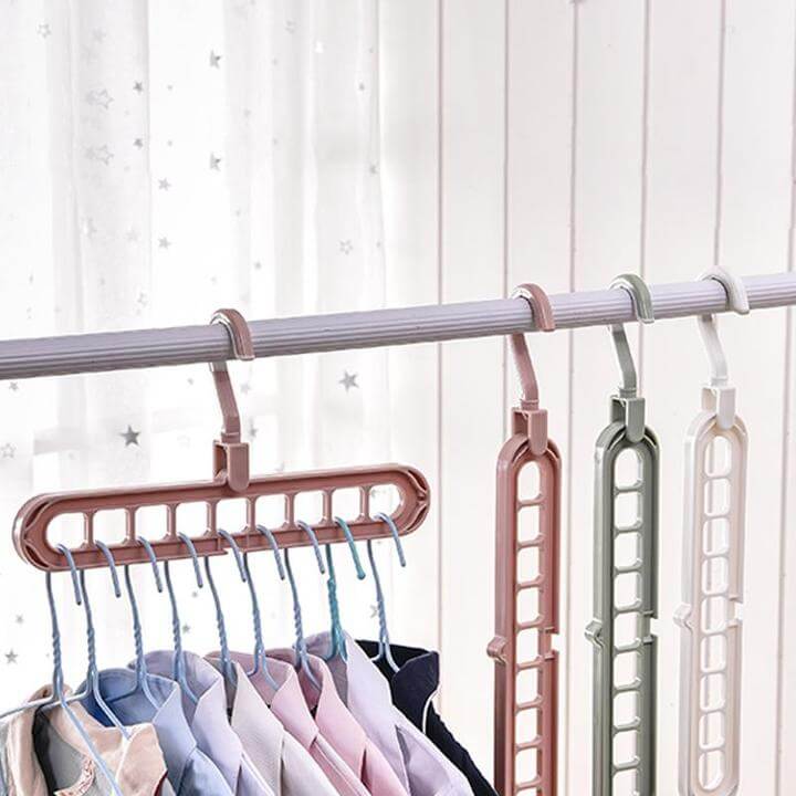 The 360°Hanger™ - Save up space in your closet