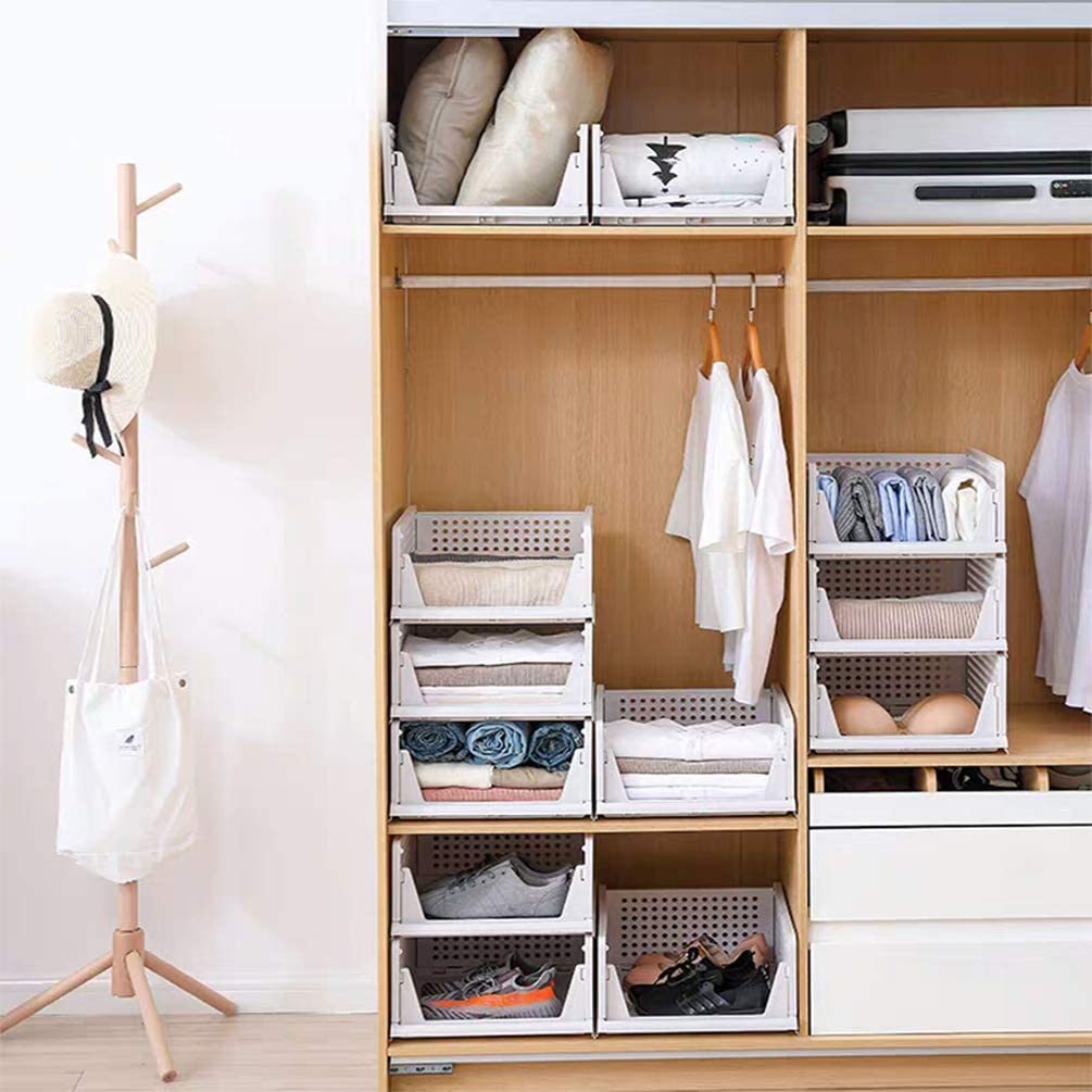 Korb Organizer Kleiderschrank 