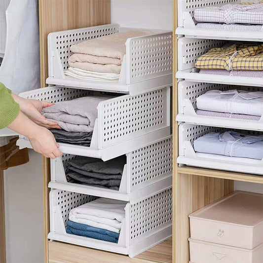 Korb Organizer Kleiderschrank 