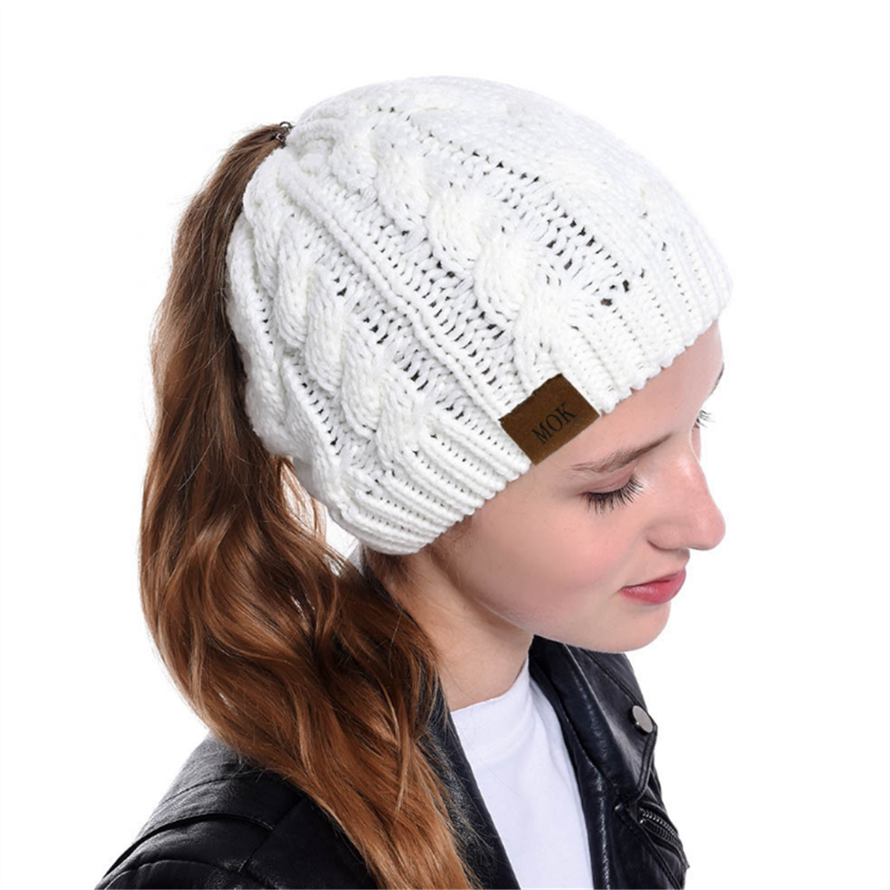 Ponytail Beanie™ - Get through winter in Style!