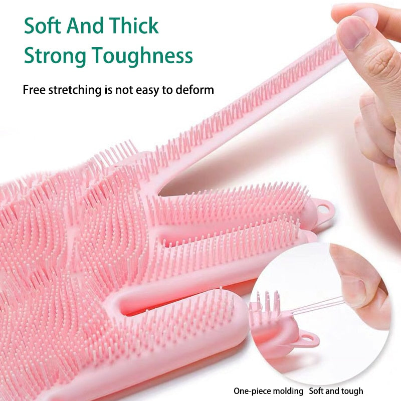 Magic Gloves Silicone Dish Washing Gloves