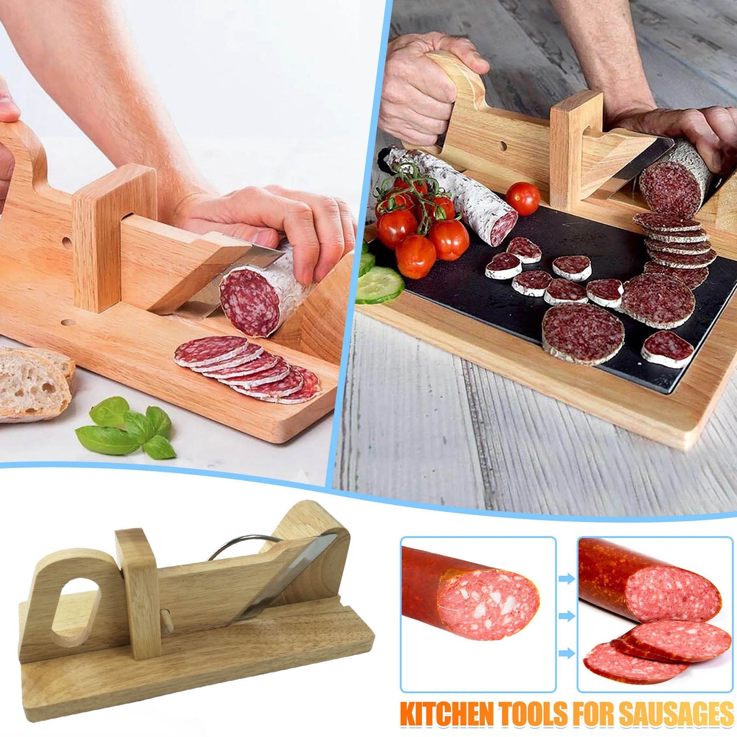 Salame and Cheese Platter Slicer