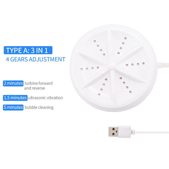 EasyWash™ New Portable Ultrasonic Washing machine Sunsdale