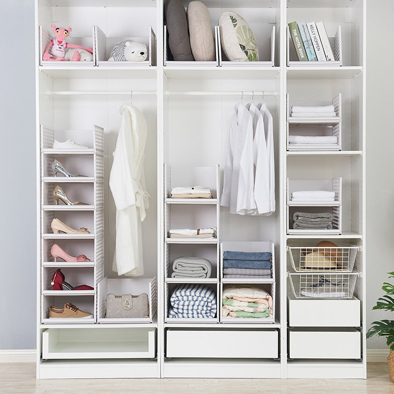 Korb Organizer Kleiderschrank 