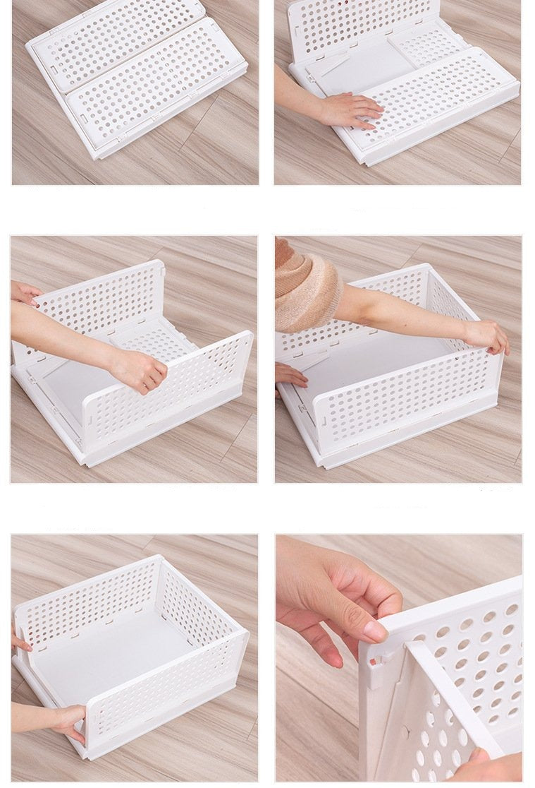 Korb Organizer Kleiderschrank 