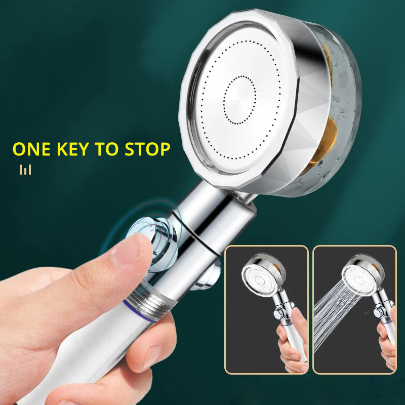 The TurboHead™ - Propeller Shower Head